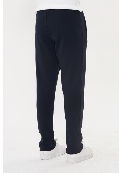 Erkek Battal Kışlık 3 Iplik Eşofman Altı Lacivert 201302-L