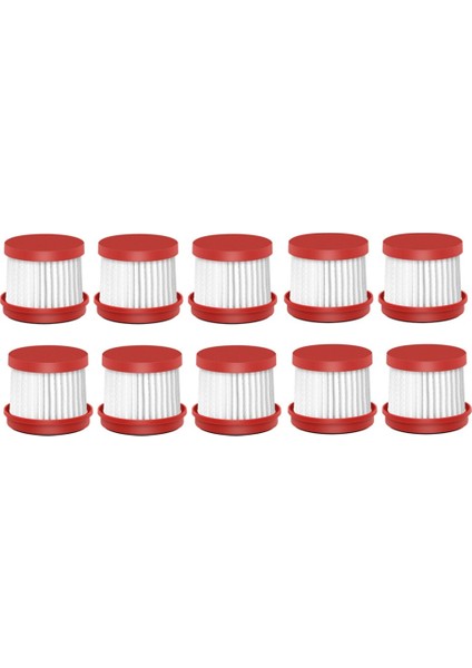 Deerma Akarlarını Gidermek Için 10 Adet Yedek Hepa Filtresi (Yurt Dışından)