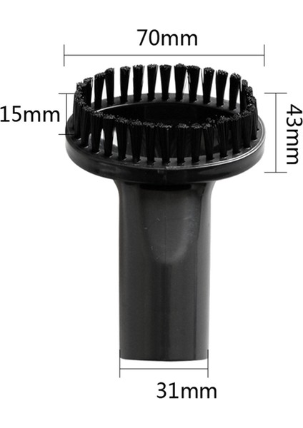 Elektrikli Süpürge Aksesuarlarının Japon Versiyonu Pp Saç Oval Siyah Fırça Kafası Arayüz Çapı 31MM (Yurt Dışından) fiyatları