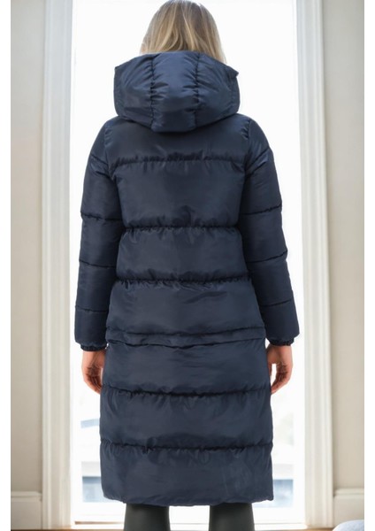 Z9772 Dewberry Kısaltılabilir Bayan Kaban-Lacivert fiyatları