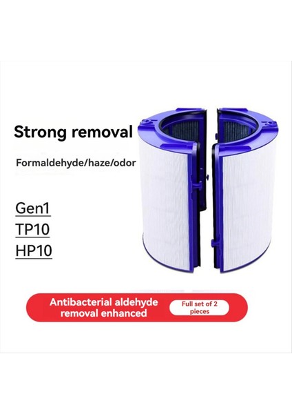 Dyson Gen1 / TP10/HP10 Hava Temizleyici Için Aktif Karbon Hepa Filtresi (Yurt Dışından)