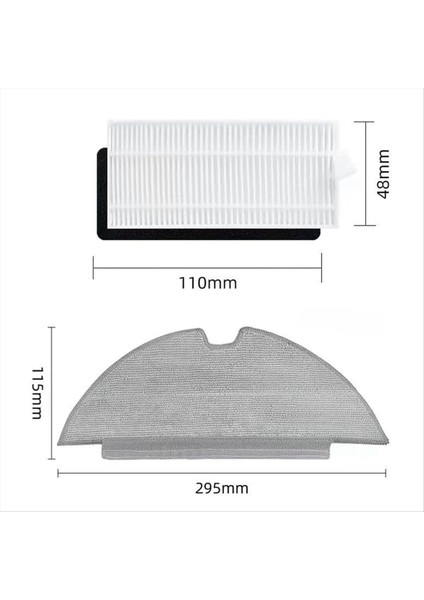 Eufy Robovac L35HYBRID/L35 Hybrid+ Için Vakum Aksesuarları (Yurt Dışından) modelleri