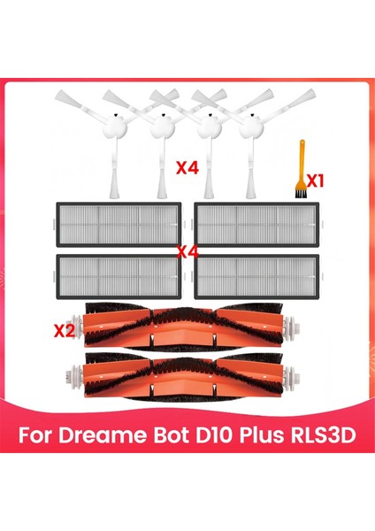 Dreame Robot Süpürge Ana Fırça Yedek Parçaları Için Aksesuar Kiti (Yurt Dışından)