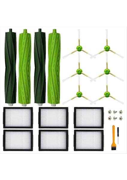 Irobot Roomba I4 I7 I7+ I3 I3+ I2 I5 I5+ J5 Vakum Fırça Filtreleri Için (Yurt Dışından)