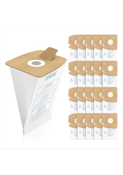 Eureka Style mm Eureka ile Uyumlu 20'li Paket Style mm Vakum Poşeti (Yurt Dışından)