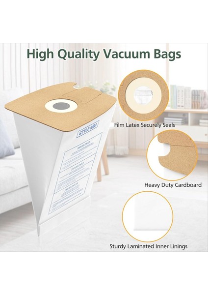 Eureka Style mm Eureka ile Uyumlu 20'li Paket Style mm Vakum Poşeti (Yurt Dışından) indirimleri