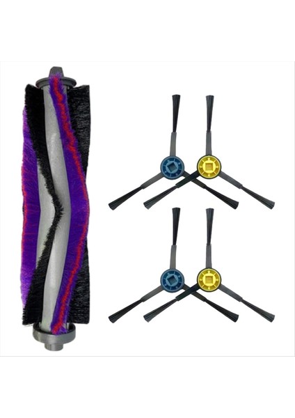 Obode Robot Süpürge Ana Yan Fırça Yedek Parça Kiti (Yurt Dışından)