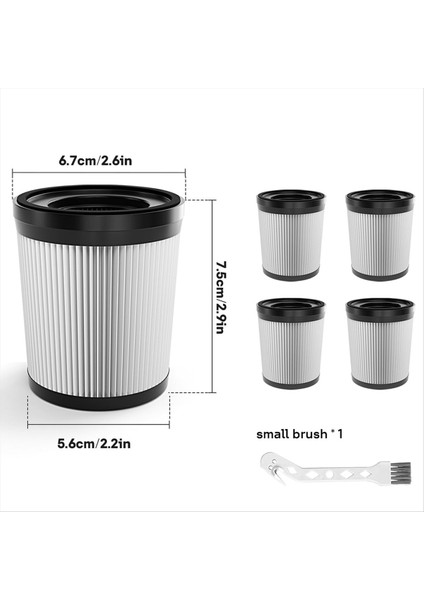 Fabuletta FSV101 ve FSV001 ile Uyumlu Hepa Filtre (Yurt Dışından) modelleri