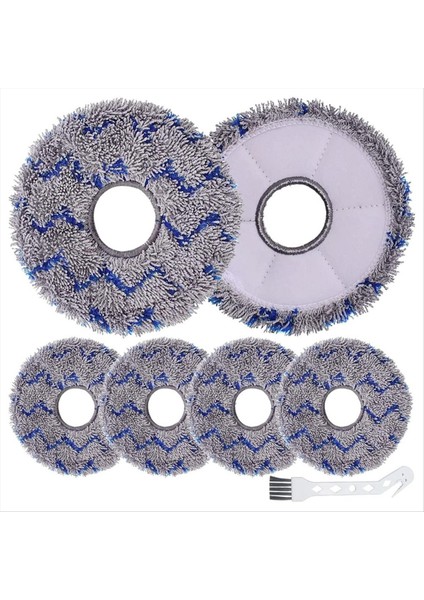 Ecovacs Deebot X1 Omnı Için Paspas Pedleri Yedek Parçaları (Yurt Dışından)