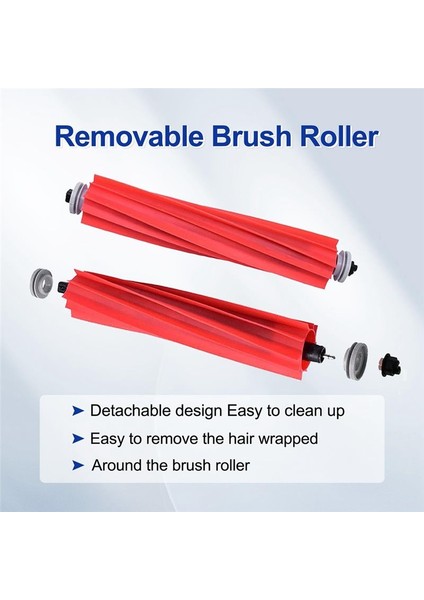 Roborock Q Revo/roborock P10 Ana Yan Fırçalar Hepa Filtresi Için 21 Adet (Yurt Dışından) fırsatları