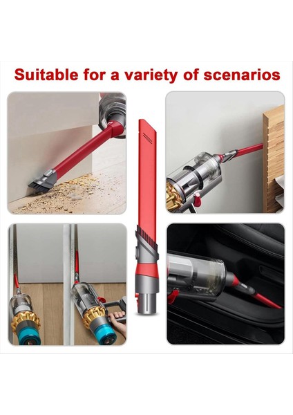 Dar Alan Temizleme Aparatı Elektrikli Süpürge Aparatı, Dyson ile Uyumlu (Yurt Dışından) indirimleri