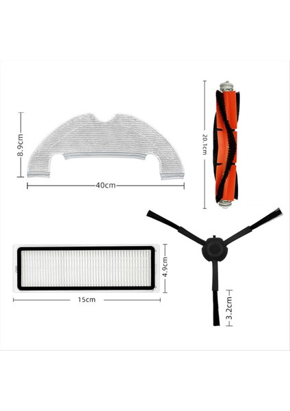 Dreame Ana Fırça Paspas Bezi Hepa Filtreli Robot Süpürge (Yurt Dışından) fırsatları