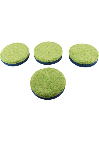 Kablosuz Döner Paspas Süpürgesi Için 8 Mikrofiber Paspas ve 8 Kullanımlık Conta (Yurt Dışından)