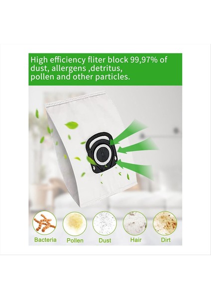 Rowenta Hygiene+ ZR200520 Kompakt Güç Için Elektrikli Süpürge Torbaları (Yurt Dışından) modelleri