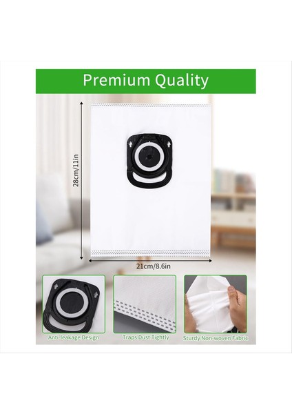 Rowenta Hygiene+ ZR200520 Kompakt Güç Için Elektrikli Süpürge Torbaları (Yurt Dışından) fırsatları