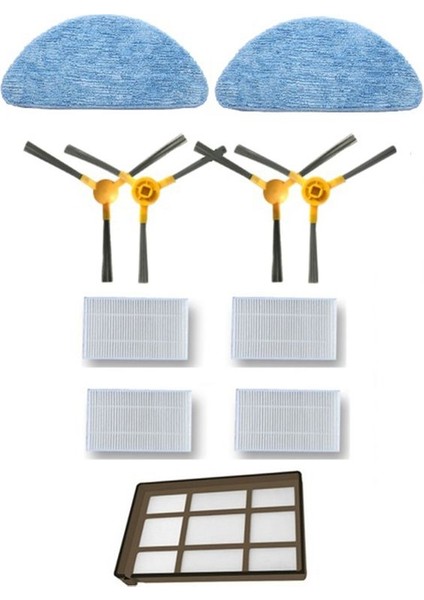 Robot Hepa Filtre Rulo Fırça Paspas Bezi Abır X5,x6,x8 Için (Yurt Dışından)