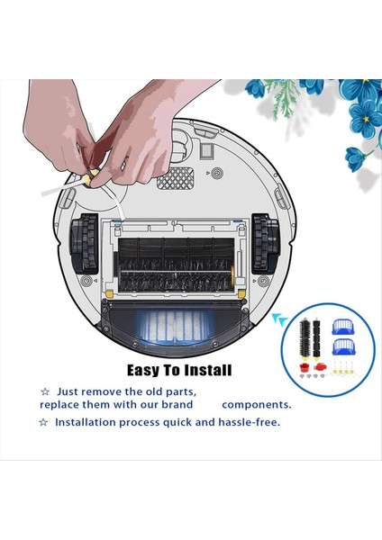 Irobot Roomba 600 Serisi Için Yedek Parça Kiti (Yurt Dışından) fırsatları