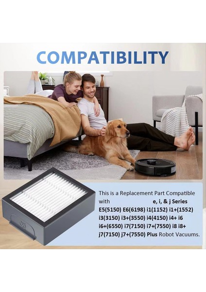 Irobot Roomba E Için Filtre Yedek Parçaları (Yurt Dışından) fırsatları