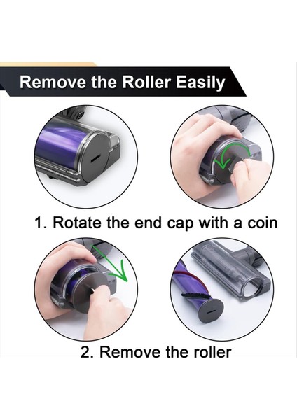 Dyson V6 Motor Fırçası Yüksek Torklu Elektrikli Süpürge Için Türbin Fırçası (Yurt Dışından) indirimleri