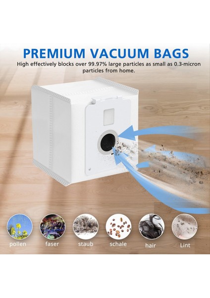 Lg Süpürge Aksesuarları Için 6 Adet Lg Toz Torbası Lg Toz Torbası Çöp Torbası (Yurt Dışından) fırsatları