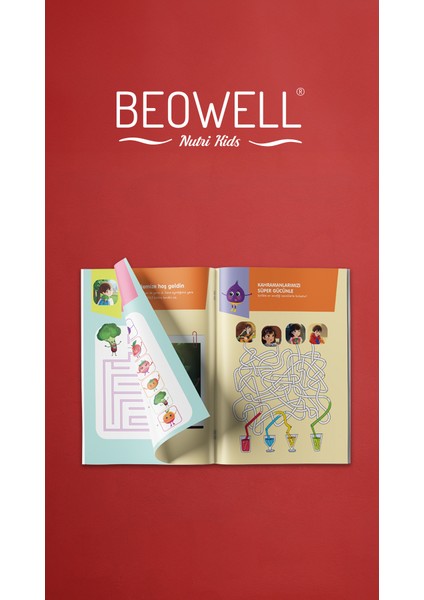 Nutrı Kıds Eğlenceli Etkinlikler ve Boyama Kitabı