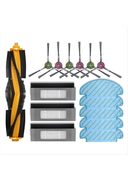 Ecovacs Deebot T8 Aıvı T8 Max T8 T9 Serisi Için Ana Fırça Filtre Paspası (Yurt Dışından)