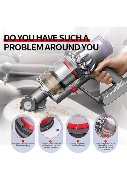 Dyson Toz Haznesi Kova Üstü Sabit Sızdırmazlık Halkası Değişimi (Yurt Dışından) modelleri