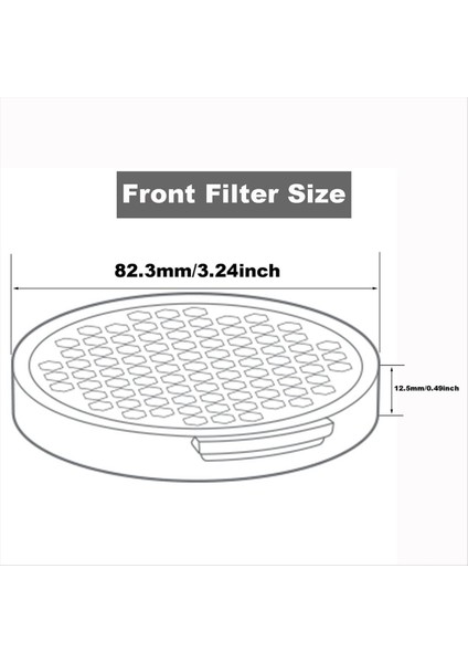 Roborock H6 Robot Için Uyumlu Hepa Filtre Yedek Parçaları (Yurt Dışından) modelleri