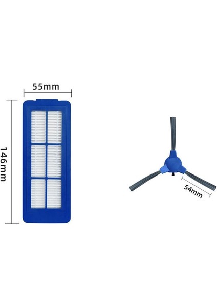 Eufy Robovac G10 G30 Hibrit Elektrikli Süpürge Için Filtre Yan Fırça Seti (Yurt Dışından) modelleri