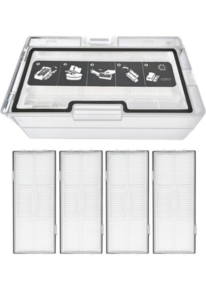 Roborock S8 Pro Ultra S8 S8+ Aksesuarları Filtre Toz Kutusu (Yurt Dışından)