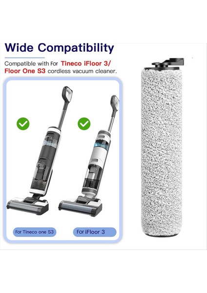 Tineco Elektrikli Süpürge Fırçası Için Rulo Fırça Değişimi (Yurt Dışından) modelleri