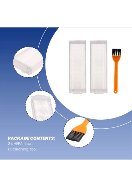 Viomi V2 Için Xiaomi Mi Robot Vakum Paspas Pro STYJ02YM Için Hepa Filtre (Yurt Dışından) indirimleri