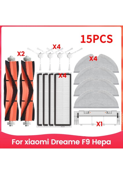 Xiaomi Mijia 1c 1t Mi Robot Süpürge Dreame Filtre Fırçası Paspas Bezi (Yurt Dışından)