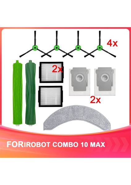 Irobot Combo 10 Max Süpürme Robotu Aksesuarları Için (Yurt Dışından)