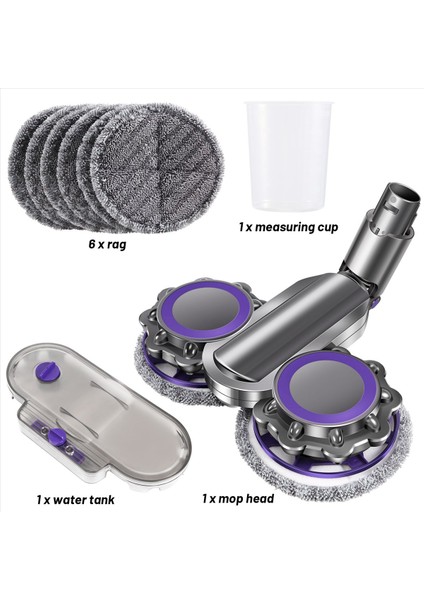 Dyson V6 DC58/DC59/DC62 Model Elektrikli Süpürge Için Paspas Başlığı Aparatı (Yurt Dışından)