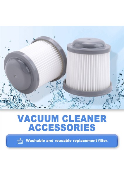 Black & Decker Elektrikli Süpürge Aksesuarları Için 5 Adet VF90 Hepa Filtre (Yurt Dışından) fırsatları