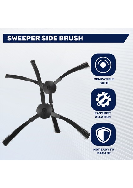 Ilıfe V3 V3S A4 A4S Için 10 Adet Süpürme Yan Fırçası Yedeği (Yurt Dışından) indirimleri