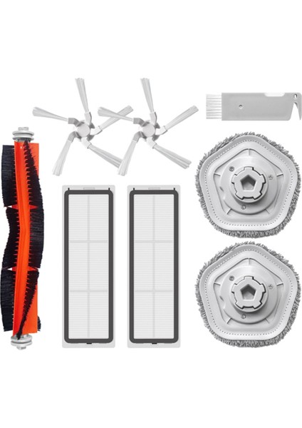Robot Süpürge ve Paspas Ana Yan Fırça Hepa Filtre Paspas Pedleri (Yurt Dışından)
