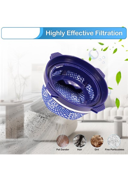 Samsung Çubuk Elektrikli Süpürge Parçaları Için 6 Adet Hepa Filtre Toz Filtresi (Yurt Dışından) fırsatları