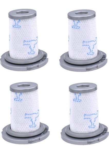 Rowenta Için Tefal Xforce Flex 8.60 Çubuk Için 4 Adet Yıkanabilir Hepa Filtre (Yurt Dışından)