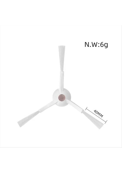 Ecovacs Bork V830, V831 Fırça Filtre Paspas Toz Torbası Elektrikli Süpürge Parçaları (Yurt Dışından) modelleri