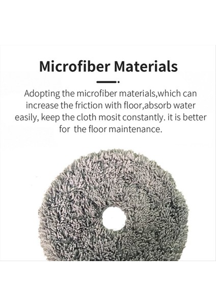 Lydsto W2 / Uwant U200 Robotik Süpürge Pedi Için 8 Adet Paspas Bezi (Yurt Dışından) fiyatları