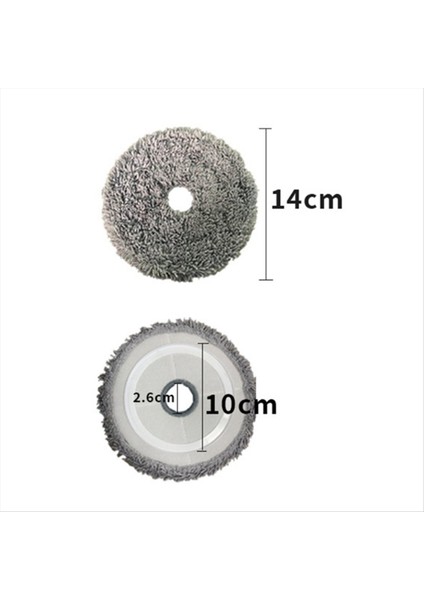 Lydsto W2 / Uwant U200 Robotik Süpürge Pedi Için 8 Adet Paspas Bezi (Yurt Dışından) indirimleri