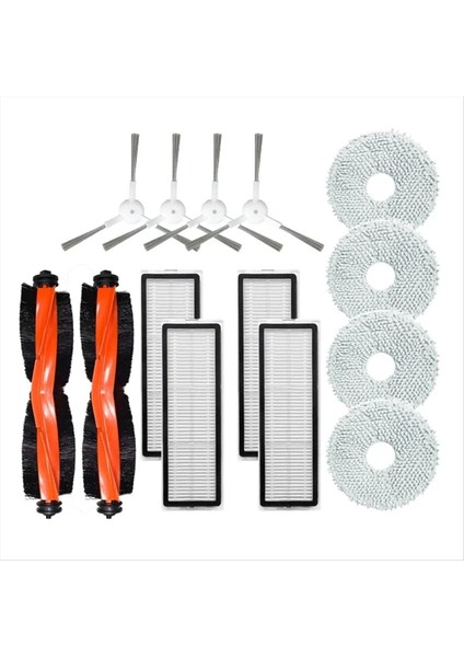 Xiaomi Mijia Omni 2 C102CN Parça Aksesuarları Ana Yan Fırça (Yurt Dışından)