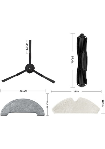 Vakum Parçaları Ana Yan Fırça Hepa Filtre Paspas (Yurt Dışından) fırsatları