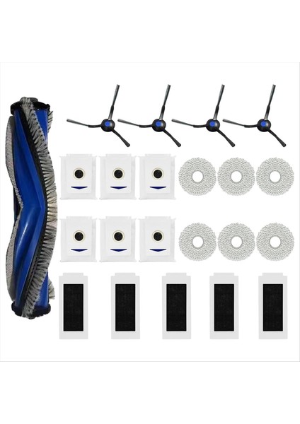 Ecovacs Deebot T30 Pro Omni Ana Yan Fırça Hepa Filtresi Için (Yurt Dışından)