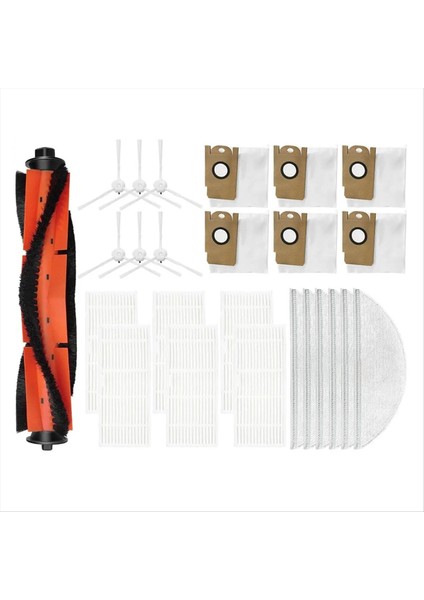 Lydsto R5 Ana Yan Fırça Hepa Filtre Paspas Bezleri Toz Torbası Parçaları (Yurt Dışından)