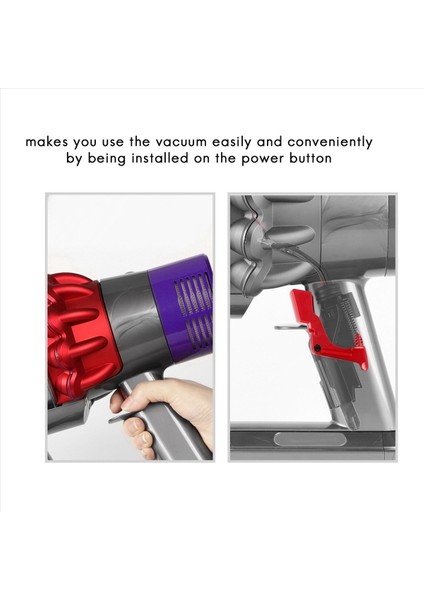 Dyson V10 V11 Için 2 Adet Ekstra Güçlü Tetik Güç Düğmesi Anahtarı (Yurt Dışından) modelleri