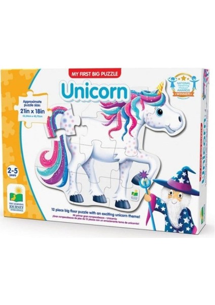 The Learning Journey Büyük Boy Puzzle / Unicorn