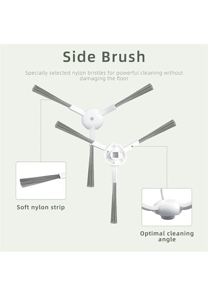 Dreame L10S Ultra / L10 Ultra Robot Parçaları, Ana Fırça, Toz Torbaları (Yurt Dışından) fırsatları